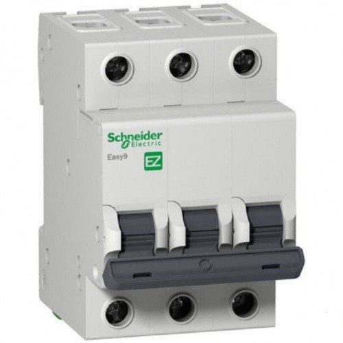 Выключатель автоматический Schneider Electric Easy9 3п 10А C 4.5кА  картинка